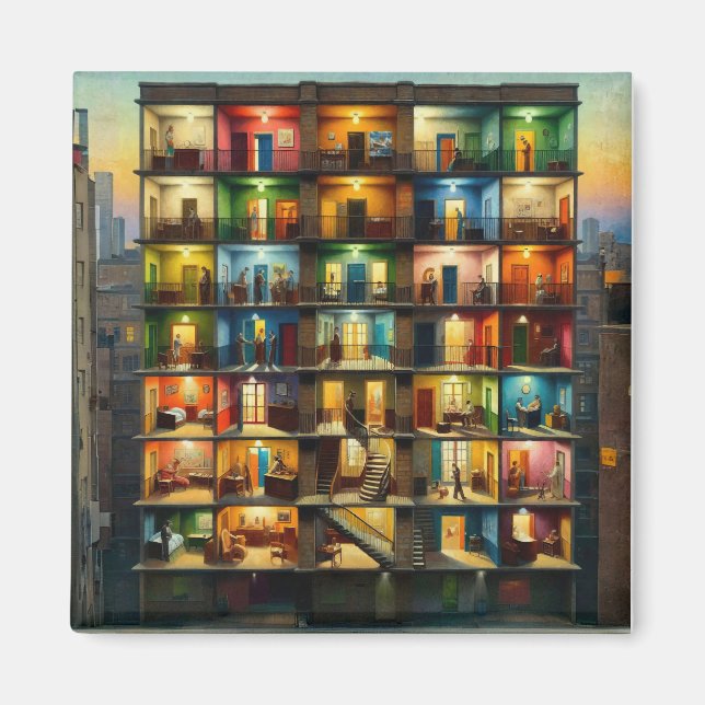 Imán Bloque (Frente)