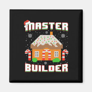 Imán Bloque B del Master Builder Gingerbread House Navi
