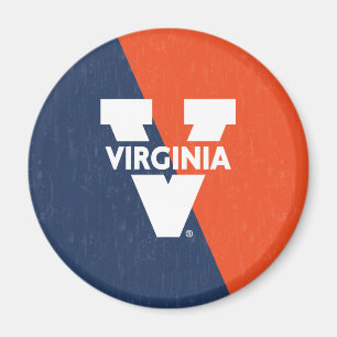 Imán Bloque de color de Virginia Cavaliers