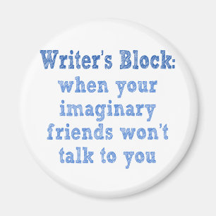 Imán Bloque de escritores: