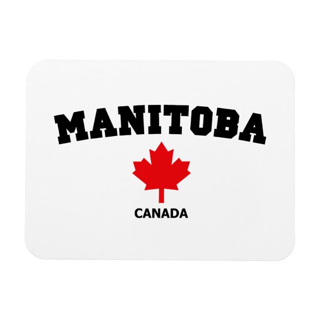 Imán Bloque de Manitoba (Horizontal)