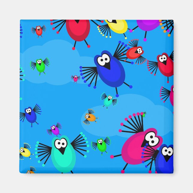 Imán Bloqueo de aves (Frente)