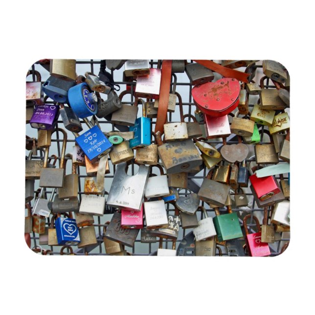 Imán Bloques de amor (Horizontal)