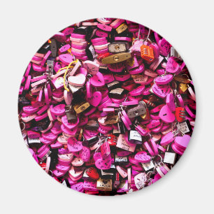 Imán Bloques de amor rosa en forma de corazón en Verona