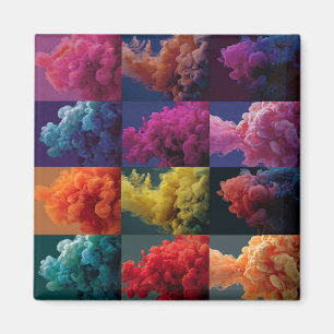 Imán bloques de colores intensos