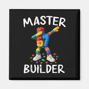 Imán Bloques de construcción del meme 67 del constructo
