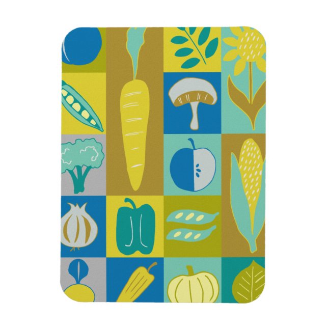 Imán Bloques de vegetación II (Vertical)