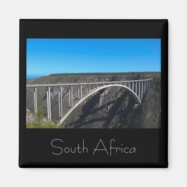 Imán Bloukrans Bridge Tsitsikamma South Africa Magnet (Frente)