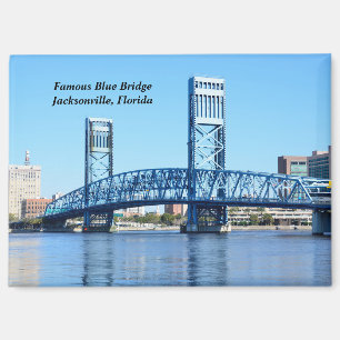 Imán Blue Bridge Jacksonville, Florida