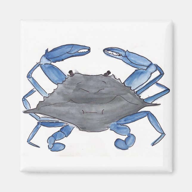 Imán Blue Crab  (Frente)