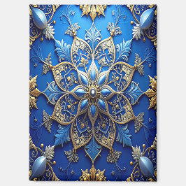Imán Blue Decorative Christmas Holiday Magnet