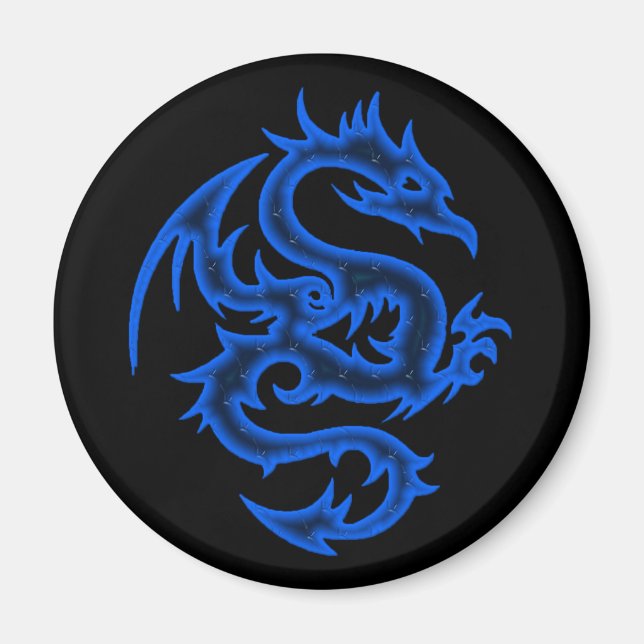 IMÁN BLUE DRAGON (Frente)