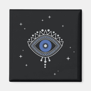 Imán Blue eye protection from bad energy symbol