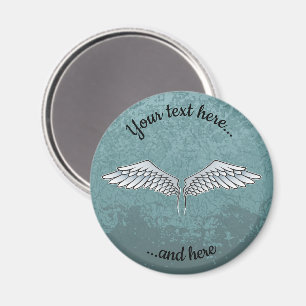 Imán Blue-Gray Wings Magnet