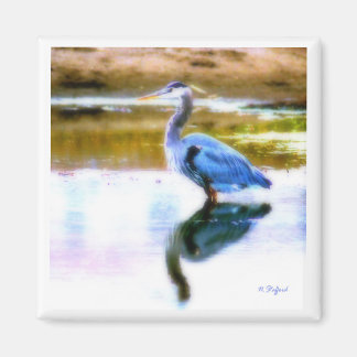 Imán Blue Heron