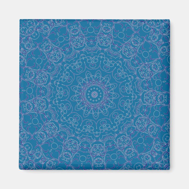 Imán Blue Lace (Frente)