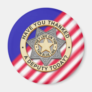 Imán Blue Line fino