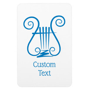 Imán Blue Lyre