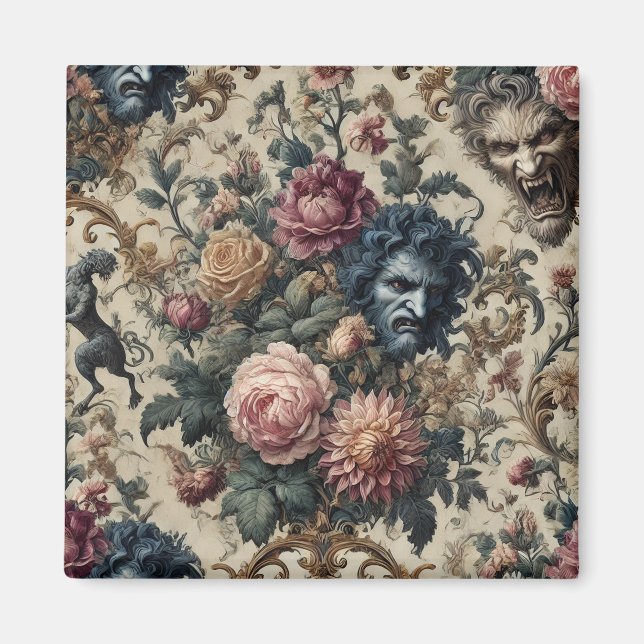 Imán Blue Moon Grimoire - Victoria gótica (Frente)