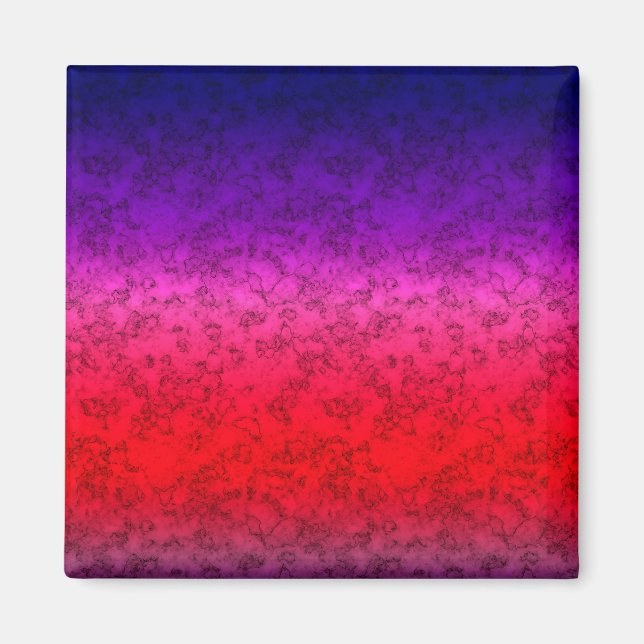 Imán Blue-red Ombre (Frente)