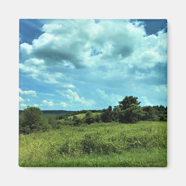 Imán Blue Ridge Parkway cerca de Floyd, Virginia (Frente)