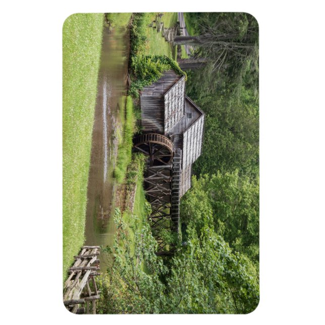Imán Blue Ridge Parkway - Mabry Mill 2 (Vertical)