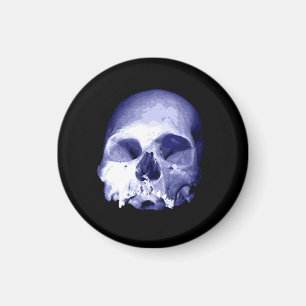 Imán Blue Skull