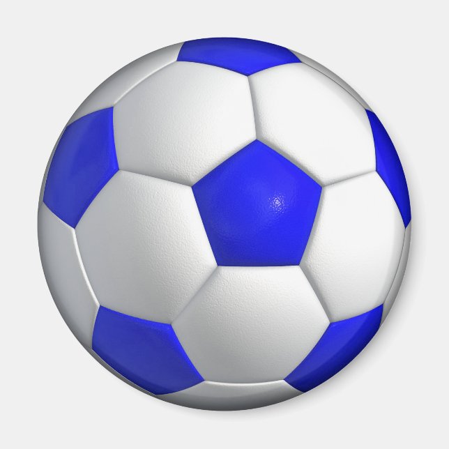 Imán Blue Soccer Ball (Frente)