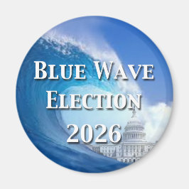 Imán Blue Wave Election 2026