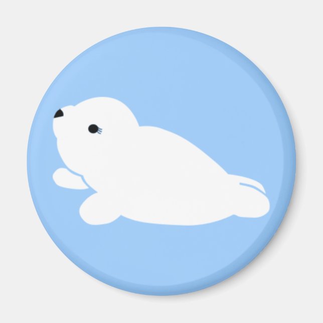 Imán Blue White-Harp (Frente)