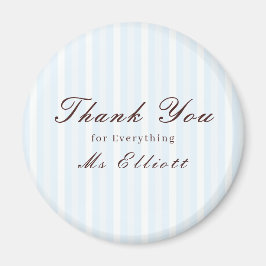 Imán Bluebell - Personalised Thank You Teacher Magnet