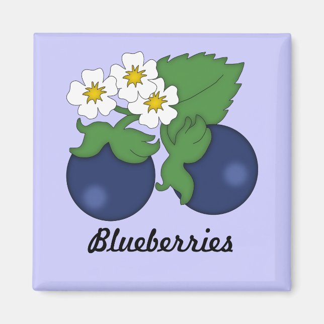 Imán Blueberries Magnet (Frente)