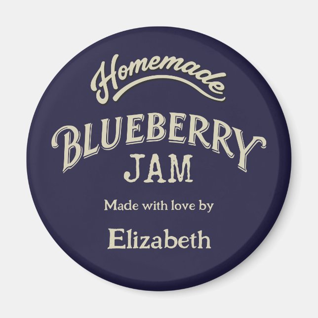 Imán Blueberry Jam (Frente)