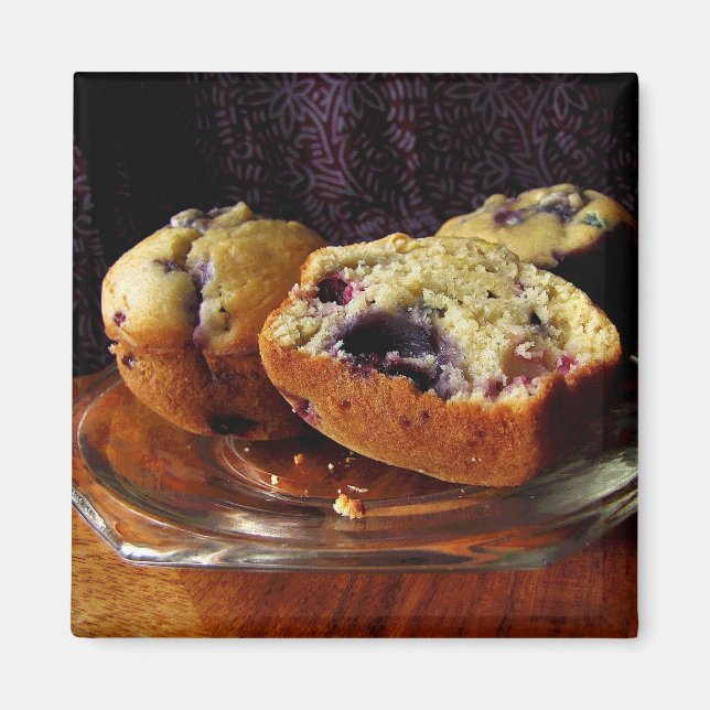 Imán Blueberry Muffins (Frente)