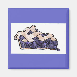 Imán Blueberry Pie Magnet