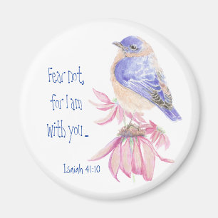 Imán Bluebird inspirador del 40:10 de Isaías de la