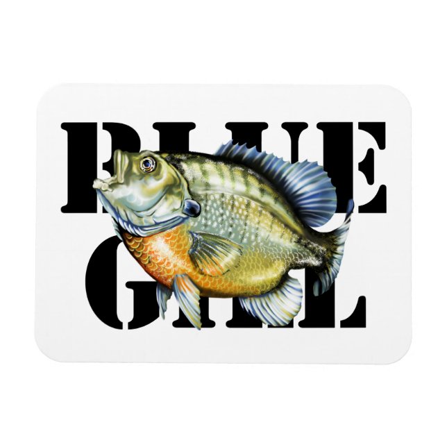 Imán Bluegill (Horizontal)