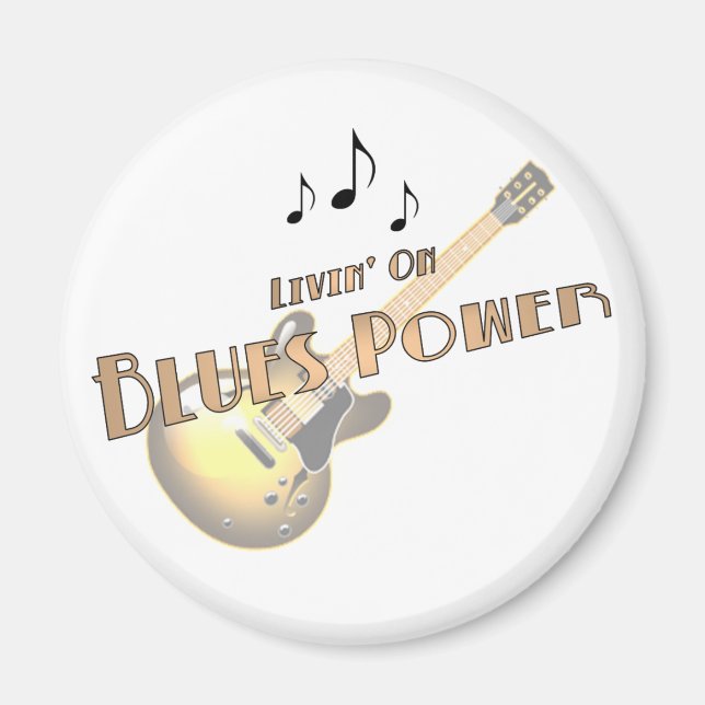 Imán Blues Power Magnet (Frente)