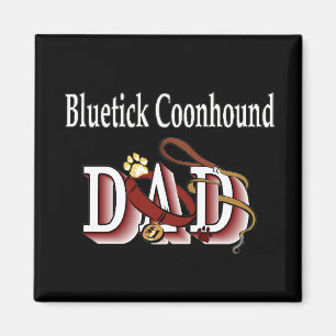 Imán bluetick coonhound dad Magnet