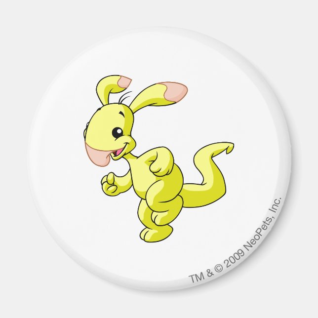 Imán Blumaroo Yellow (Frente)