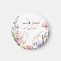 Blush Garden Watercolor Personalized 