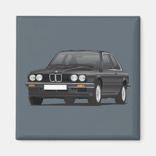 Imán BMW E30 (3-serie) negro