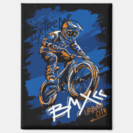 Imán Bmx Bicycle Urban Graffiti streetwear 