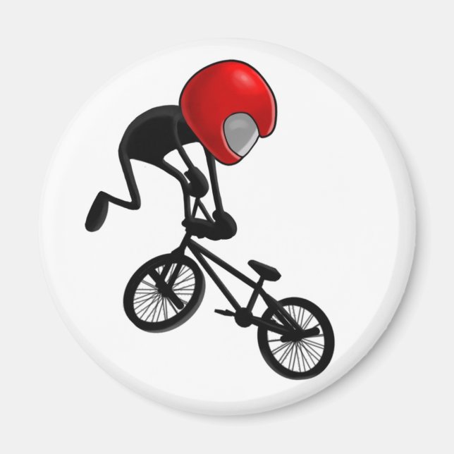 Imán BMX de bolsillo de remolque de cola (Frente)