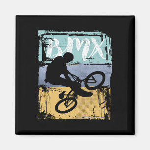 Imán BMX Tee - Videociclista BMX Retro Vintage
