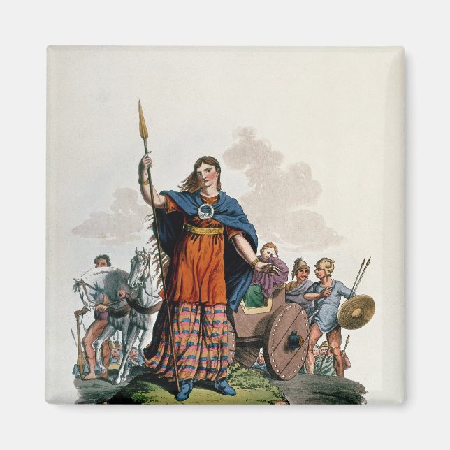 Imán Boadicea, Reina del Iceni (Frente)