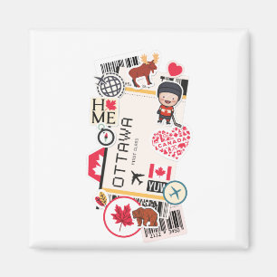 IMÁN BOARDING PASS OTTAWA CANADÁ