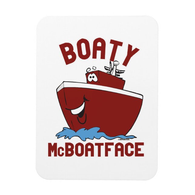 Imán Boaty McBoatface (Vertical)