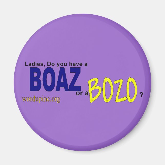 Imán Boaz Magnet (Frente)
