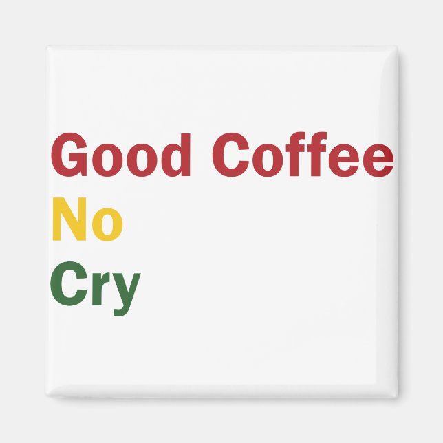 Imán BobCoffee (Frente)